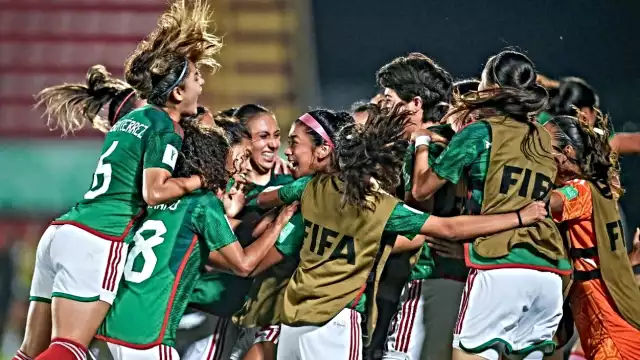 La selección mexicana terminó en el segundo lugar del Grupo B y consumaron su pase a cuartos de final tras vencer a Alemania. Foto: Twitter @Miseleccionfem