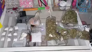 El operativo estuvo a cargo de la Policía de Investigación adscritos a la Fiscalía Especializada en Delitos contra la Salud en la modalidad de Narcomenudeo