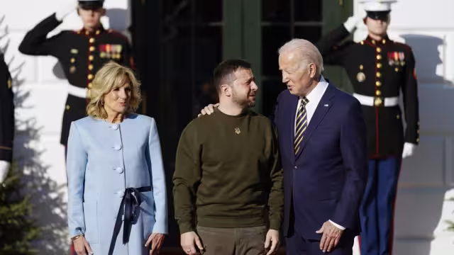 Zelensky se reunió con Joe Biden hace apenas unos días para solicitar apoyo