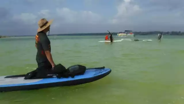 El agua no es recomendable para actividades recreativas