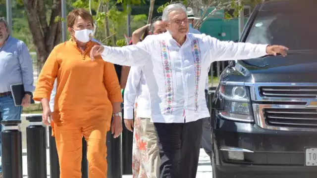 López Obrador destacó que Yucatán tiene un trato especial y preferente por parte de su administración. Foto: Mario Hernández Gallardo