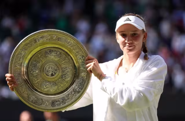 La kazaja Elena Rybakina se coronó como la nueva campeona de Wilbledon
