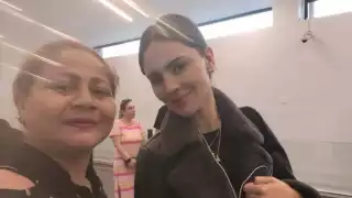 Aeropuerto de Ciudad del Carmen recibe a actriz en vísperas de celebraciones