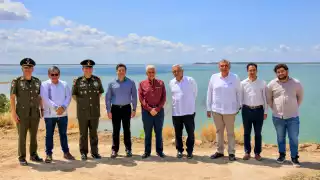 AMLO firmará un compromiso para construir un acueducto y llevar agua de la presa El Cuchillo a Monterrey