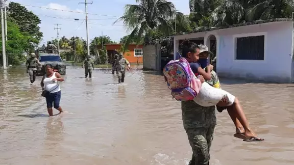 Las mayores afectaciones se registraron en Ciudad del Carmen y Palizada Foto: Especial Las mayores afectaciones se registraron en Ciudad del Carmen y Palizada Foto: Especial