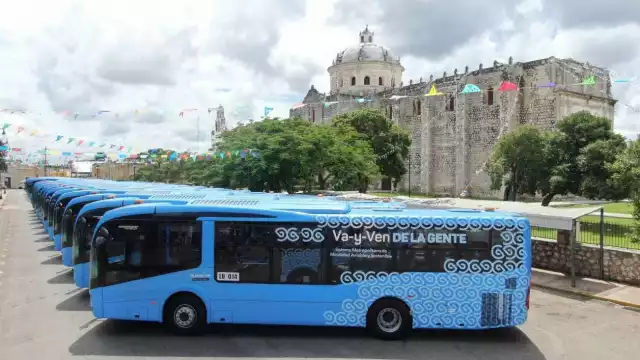 Serán 12 unidades de Va y Ven las que operarán en el fraccionamiento Piedra de Agua en Umán