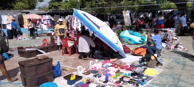 Hay varios tianguis que se instalan en Mérida los fines de semana