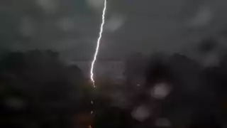 Cuatro heridos en estado crítico al caer un rayo cerca de la Casa Blanca