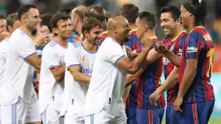 El Clásico de Leyendas fue para el Real Madrid