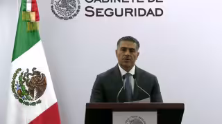 El Secretario de Seguridad Omar García Harfuch revela red de extorsión en Morelos