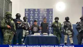 Arrestan a dos presuntos narcomenudistas en Chetumal