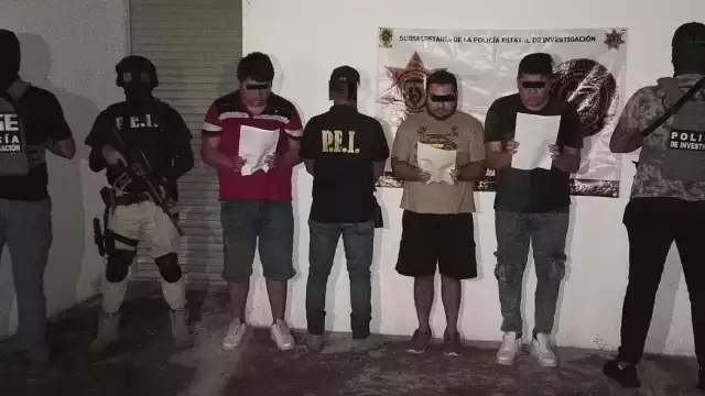 Los tres hombres viajaban en un auto al Oriente de Mérida cuando fueron detenidos