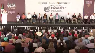 Claudia Sheinbaum encabeza la entrega de apoyos del Bienestar en  Tihuatlán, Veracruz