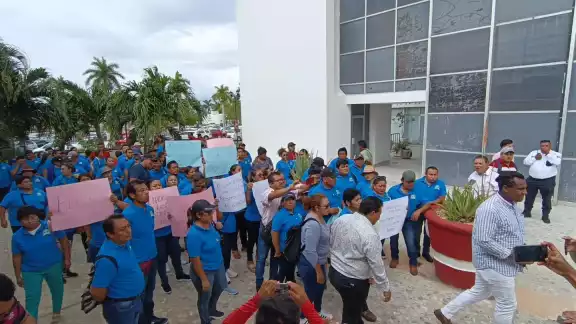 El alcalde de Hecelchakán, Cevastian Yam Poot, reconoció que no tienen una solución para atender el despido de más de 120 trabajadores