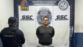 Recuperan motocicleta robada  y detienen a un tamaulipeco en Playa del Carmen