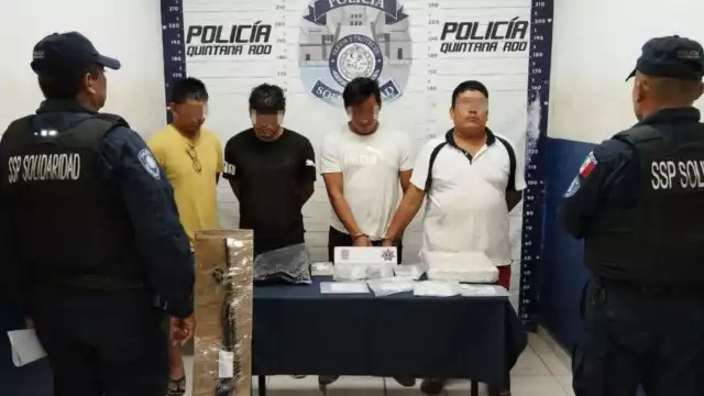 Fueron asegurados en varios operativos, de los cuales destaca el del asentamiento irregular Los Pájaros, al poniente del municipio de Solidaridad