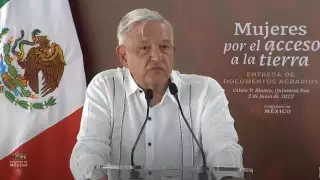 El presidente Andrés Manuel López Obrador presentó el Plan de Salud IMSS Bienestar en Chetumal, Quintana Roo