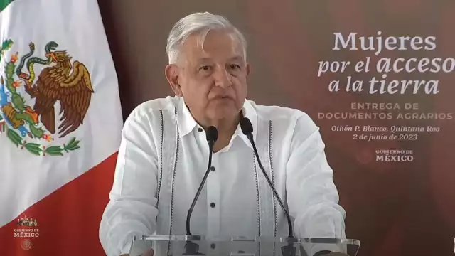 El presidente Andrés Manuel López Obrador presentó el Plan de Salud IMSS Bienestar en Chetumal, Quintana Roo