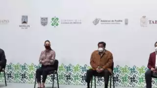 Claudia Sheinbaum se reunió con gobernadores para anunciar su adhesión al Acuerdo por la Democracia