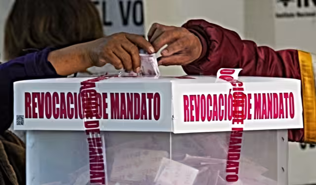 Revocación de Mandato es un referéndum impulsado por el presidente Andrés Manuel López Obrador. Foto: Cuartoscuro