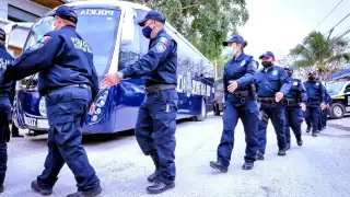 Elementos de la SSP fueron designados para la vigilancia del cumplimiento de las restricciones sanitarias durante eventos sociales