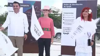 Más de 250 mil ciudadanos se beneficiarán con el Acuaférico de Campeche