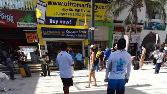 Las actividades en la terminal NAVEGA en Playa del Carmen se mantienen