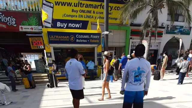 Las actividades en la terminal NAVEGA en Playa del Carmen se mantienen