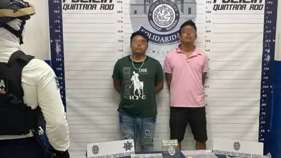 Los detenidos fueron identificados como Javier "N" y Julio "N"