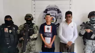 Presuntamente estaban negociando con marihuana