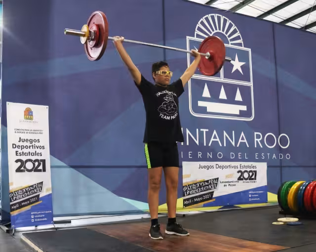 Los pesistas participaron en las eliminatorias estatales