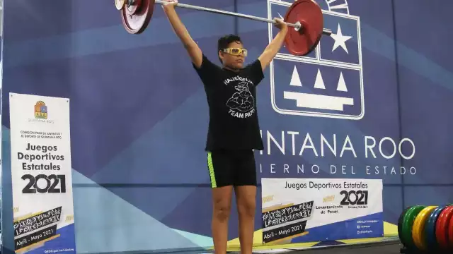 Los pesistas participaron en las eliminatorias estatales