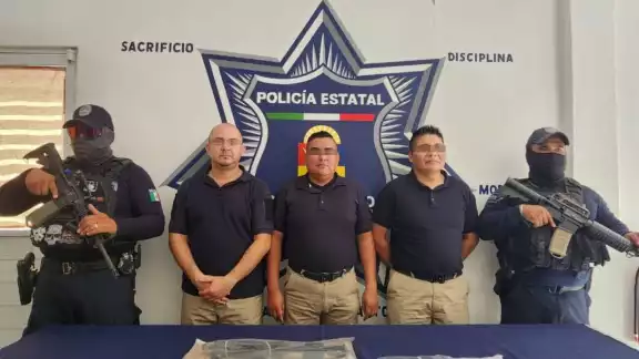 Llevaban armas largas, 70 cartuchos y una caja fuerte Llevaban armas largas, 70 cartuchos y una caja fuerte