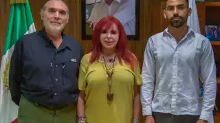 Eutimio Sosa Espina, Layda Sansores San Román y Esteban Hinojosa Rebolledo