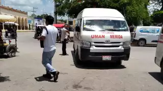 Choferes malhumorados, así es el transporte público de Umán, Yucatán