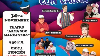 La función es este miércoles 30 de noviembre en el Teatro Armando Manzanero
