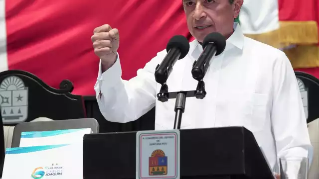 Carlos Joaquín aseguró durante su Sexto Informe de Gobierno que deja el cargo con 'las manos y la conciencia limpias'