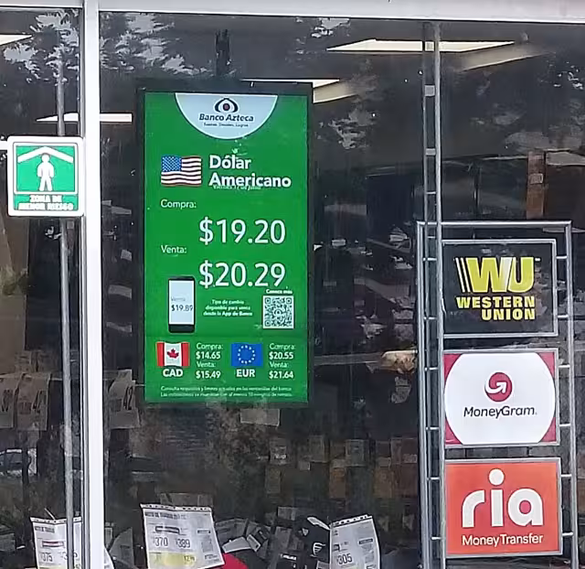 El envío de dinero a los familiares proviene principalmente de los Estados Unidos y Canadá