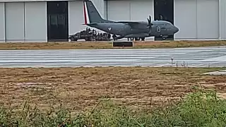 Un avión de la Fuerza Aérea Mexicana arribó con un nuevo lote de vacunas anticovid este sábado
