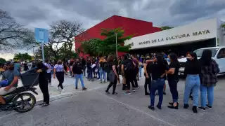 Los colectivos se reunieron en el Museo de la Cultura Maya de la ciudad de Chetumal