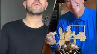 Chumel Torres y Ricardo Salinas Pliego