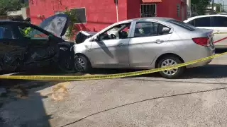 El lugar del accidente fue acordonado por elementos de la Secretaría de Seguridad Pública de Yucatán