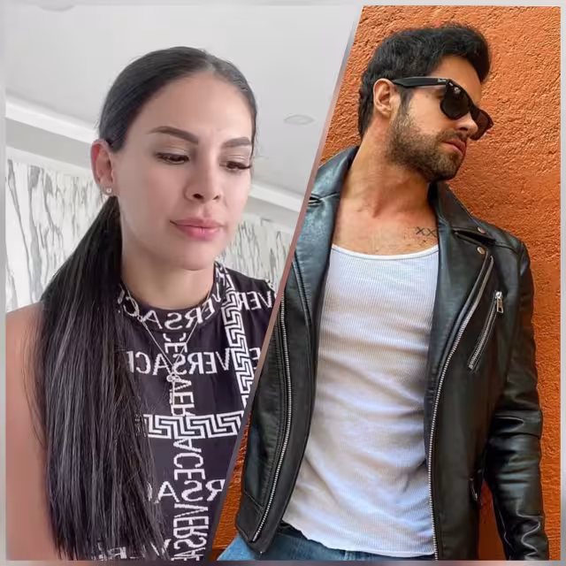 Tefi Valenzuela y Eleazar Gómez