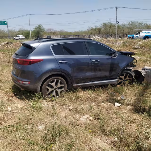 Las bolsas de aire permitieron que la conductora no termine lesionada