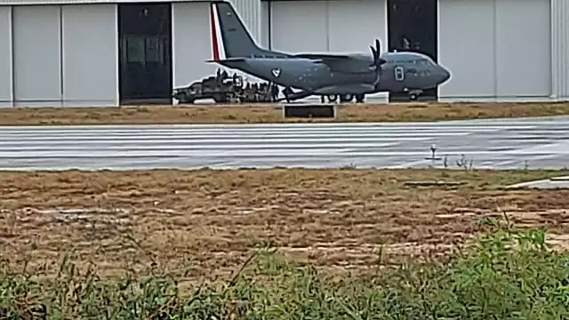 Un avión de la Fuerza Aérea Mexicana arribó con un nuevo lote de vacunas anticovid este sábado