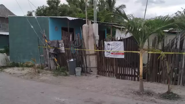 Esta fue la casa que fue cateada y donde se halló droga