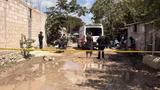 Hombre es atacado con machete por dos sujetos en Tulum