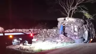 El chofer no resultó con heridas que ameritan traslado al hospital