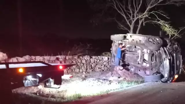 El chofer no resultó con heridas que ameritan traslado al hospital