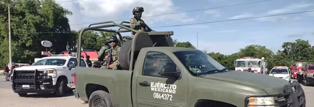 El Ejército Mexicano forma parte de este operativo